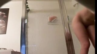 cute stepsister 19 takes at shower