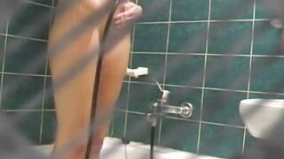 my horny stepmom takes a shower