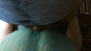 Amatuer CD Torn Panty Fuck With Cum