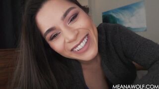 POV - Mom With Her Mouth And Pussy For Taboo Creampie - Meana Wolf