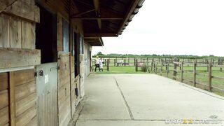 Ava  Dalush And Victoria Summers Riding The Stable Boy