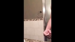 Jerking In The Bathroom
