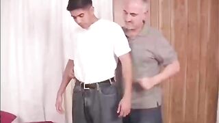 Mature Man Sucks Boy`s Cock