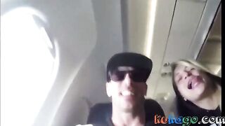 Namorada Pagou Boquete no aviao