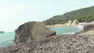 Beach - Sau abgefickt und vollgespritzt