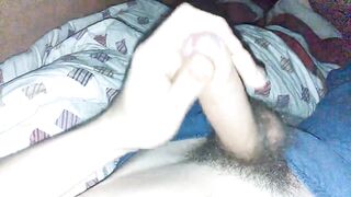 Masturbation my penis and cumshot