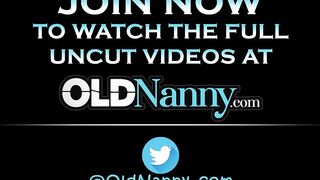 OLDNANNY Fit Solo Granny Striptease and Seductive Stroking