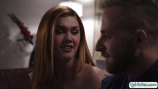 Stunning ts cutie Daisy Taylor seduces hunk and gets analed