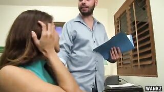 Latina Isabella De Santos Office Fucking