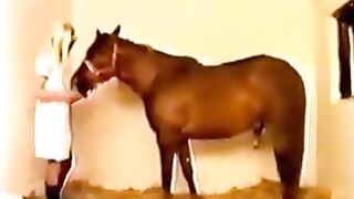 Horse Fucks Vet Ass