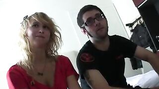 Young Spanish Blonde Fucked